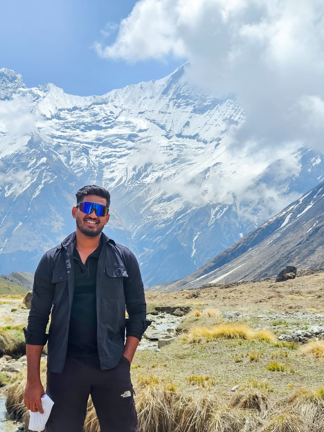 Mohan, Head of Adventure, in the Himalayas