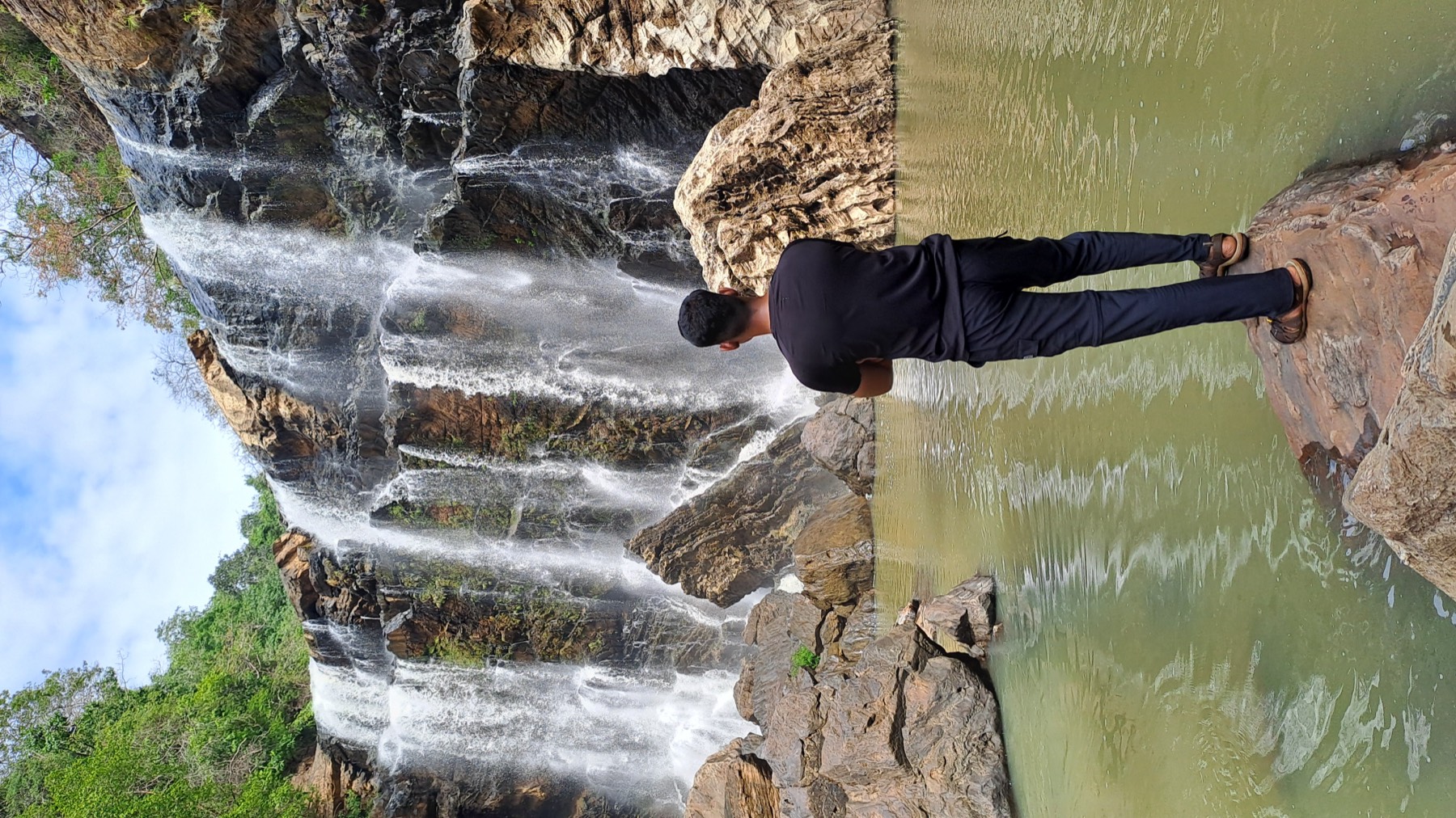 Ulavi Caves & Sathodi Waterfall