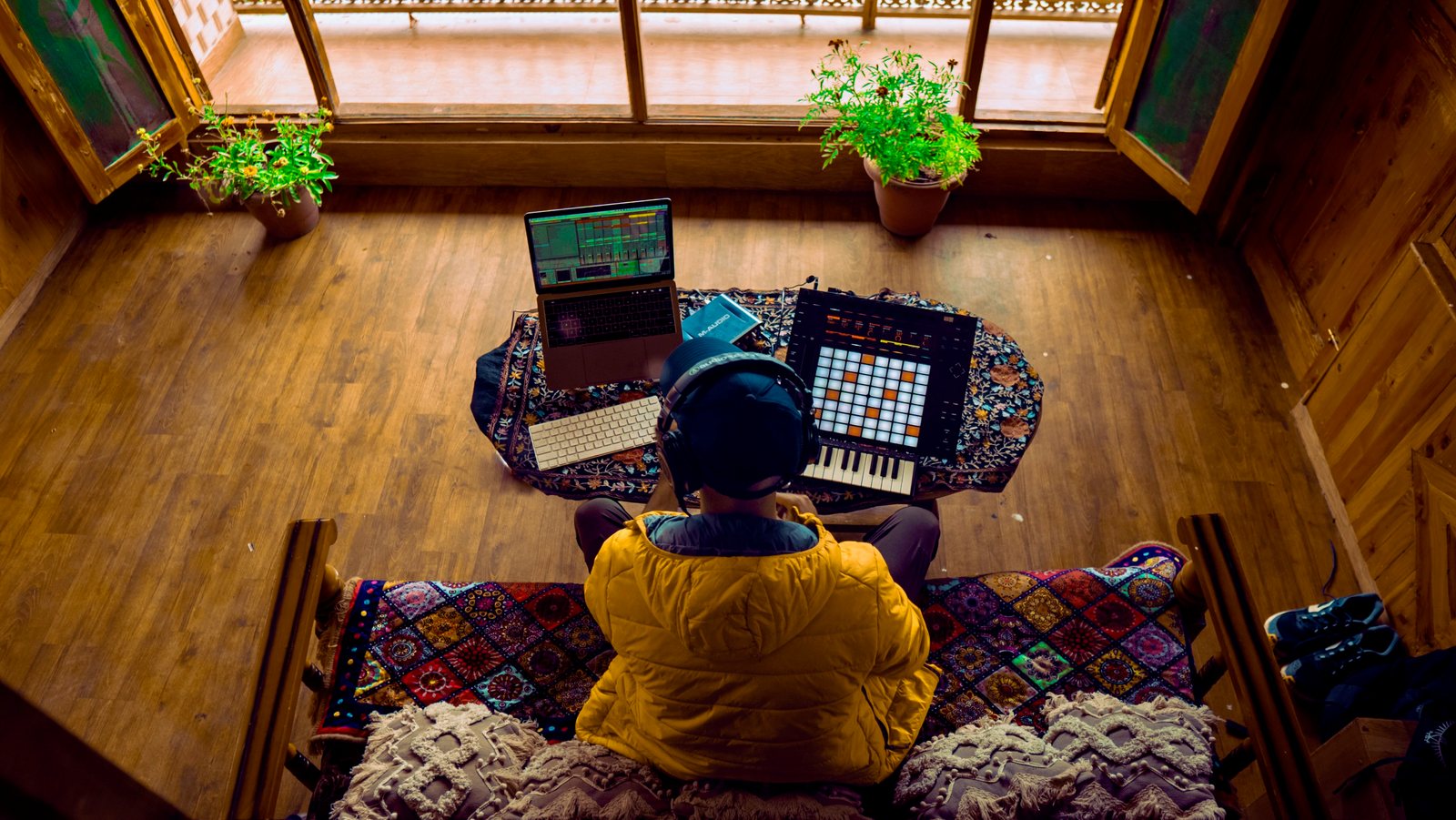 Producing music on the road